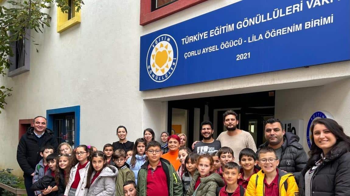 Türkiye Eğitim Gönüllüleri Vakfı Çorlu Aysel Öğücü Lila Öğrenim Birimi Ziyareti